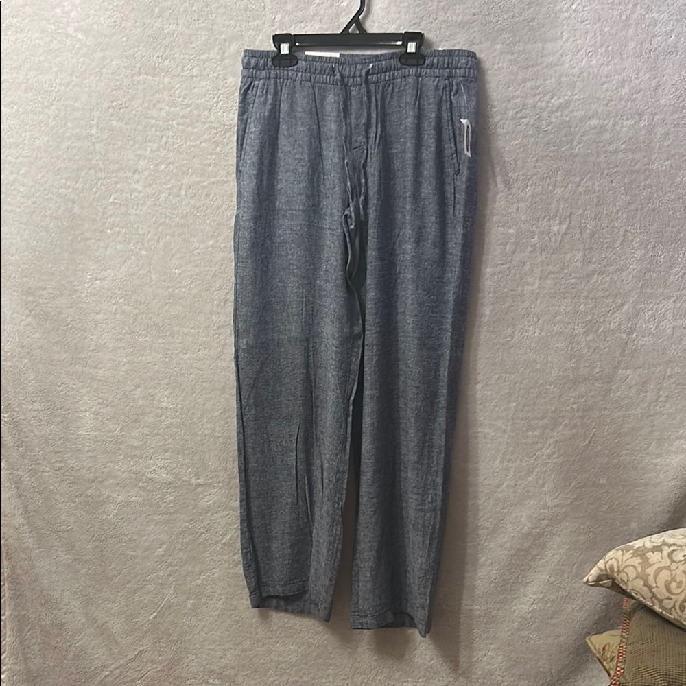 Old Navy Flare Pants in Blue and White